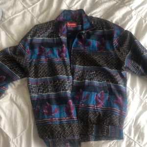 Supreme Silk Floral Bomber jacket